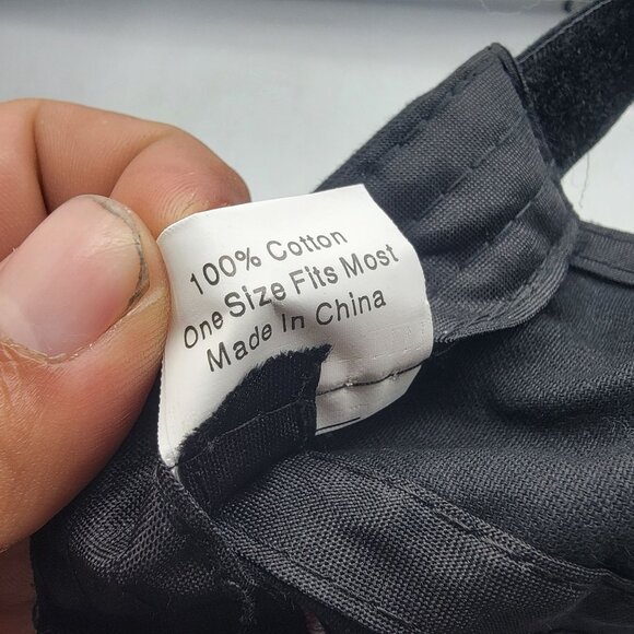 Summit Racing Equipment Black Cap With American Flag Patch 50th Anniversary Logo - Picture 6 of 10